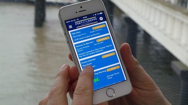 Порт Лондона запустил бесплатное навигационное приложение для путешествий по Темзе