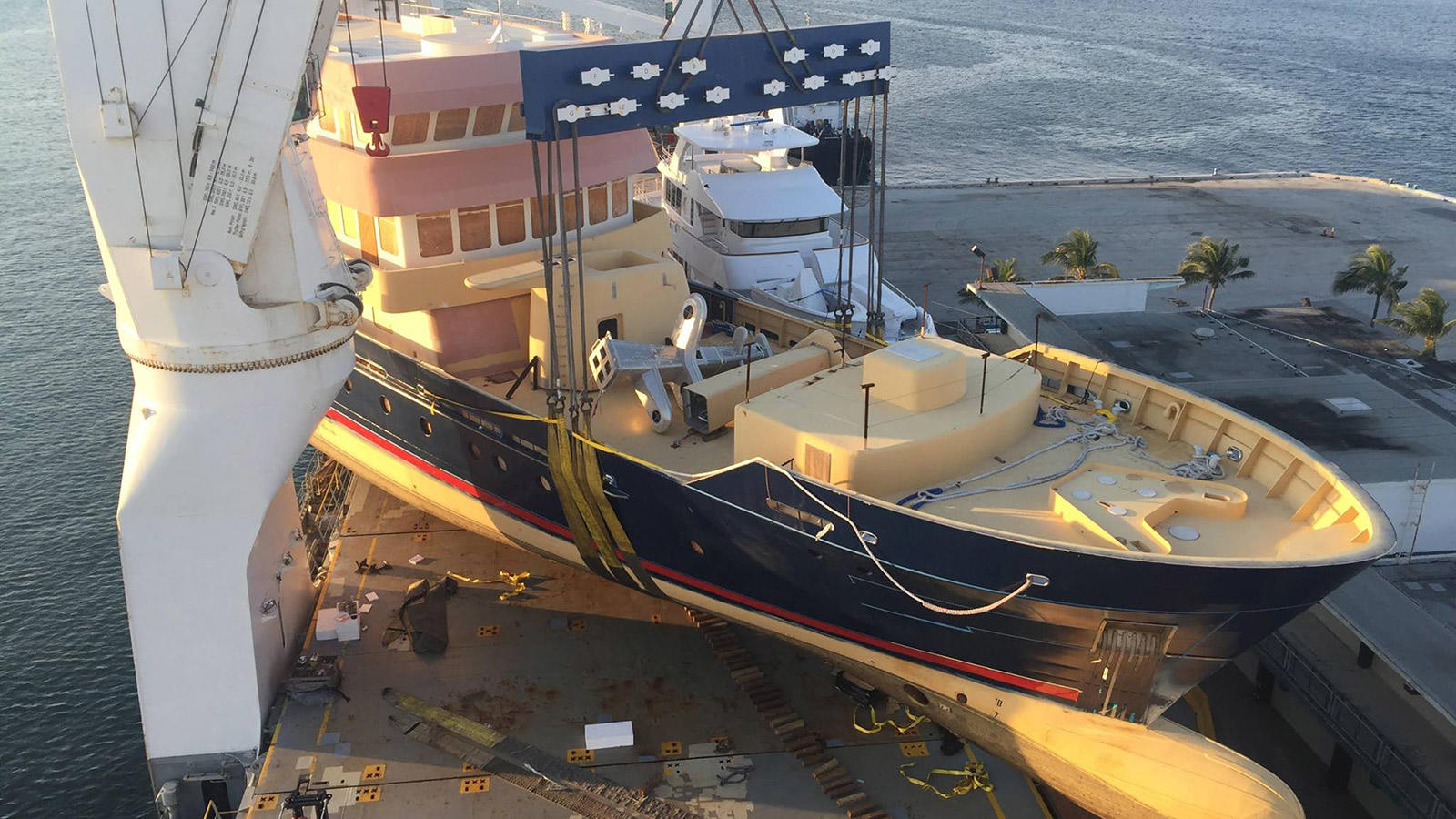 Newcastle Marine explorer yacht Ulucitcan heads to Europe