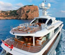The world’s most expensive luxury yachts for hire