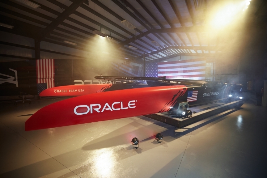 America's Cup champion Oracle Team USA unveils new boat