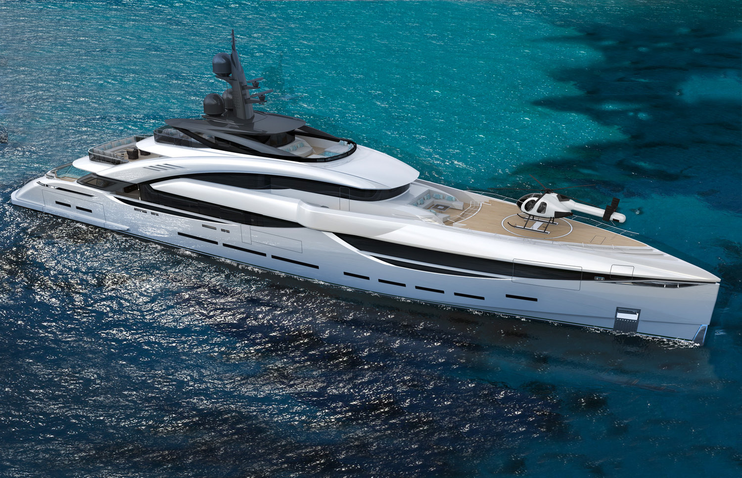 ISA Yachts and Team For Design introduce GT67 project